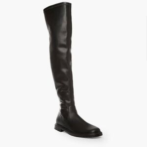 STAUD - Belle Vegan Leather Over-The-Knee Boots Size 40